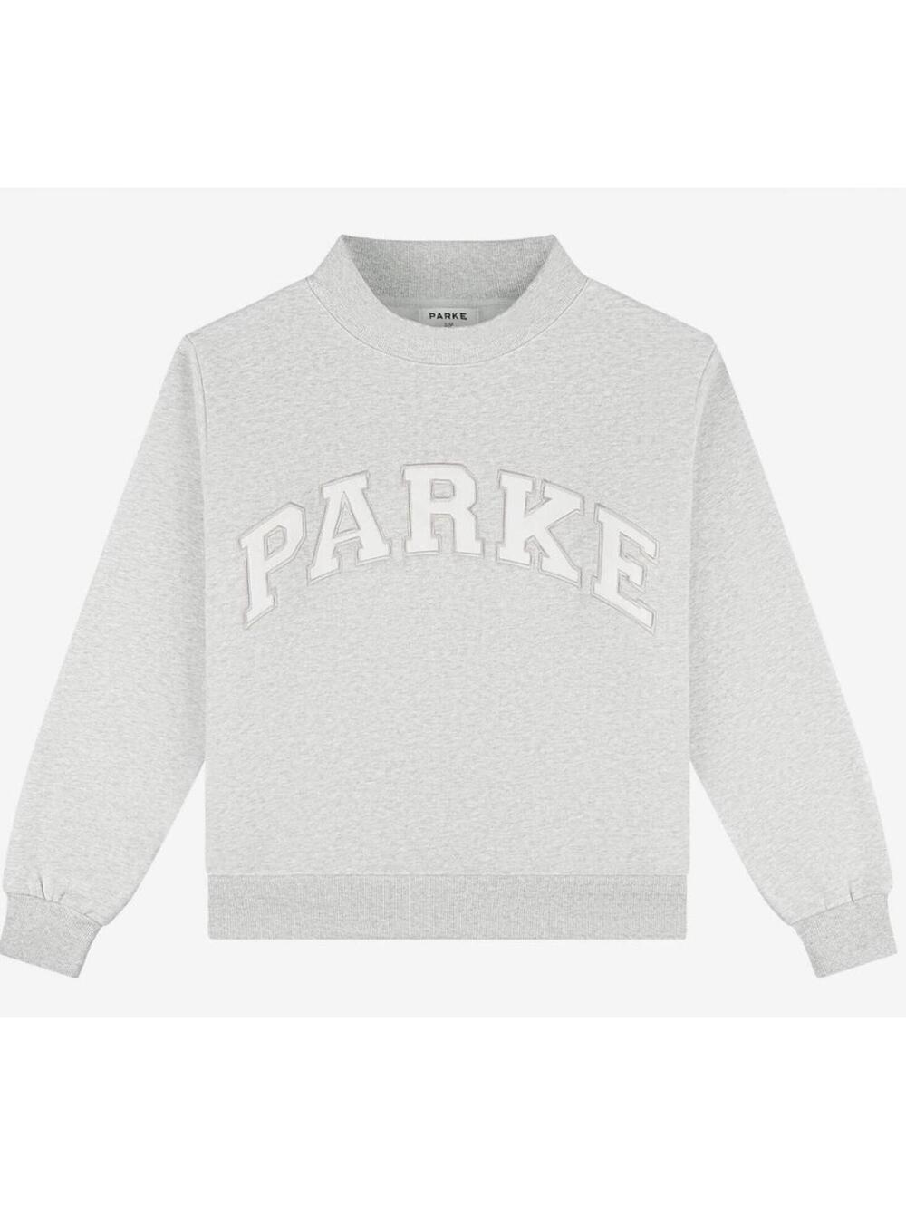 PARKE Varsity Mock Neck in limited seasonal color Metallic. Brand New L/XL
